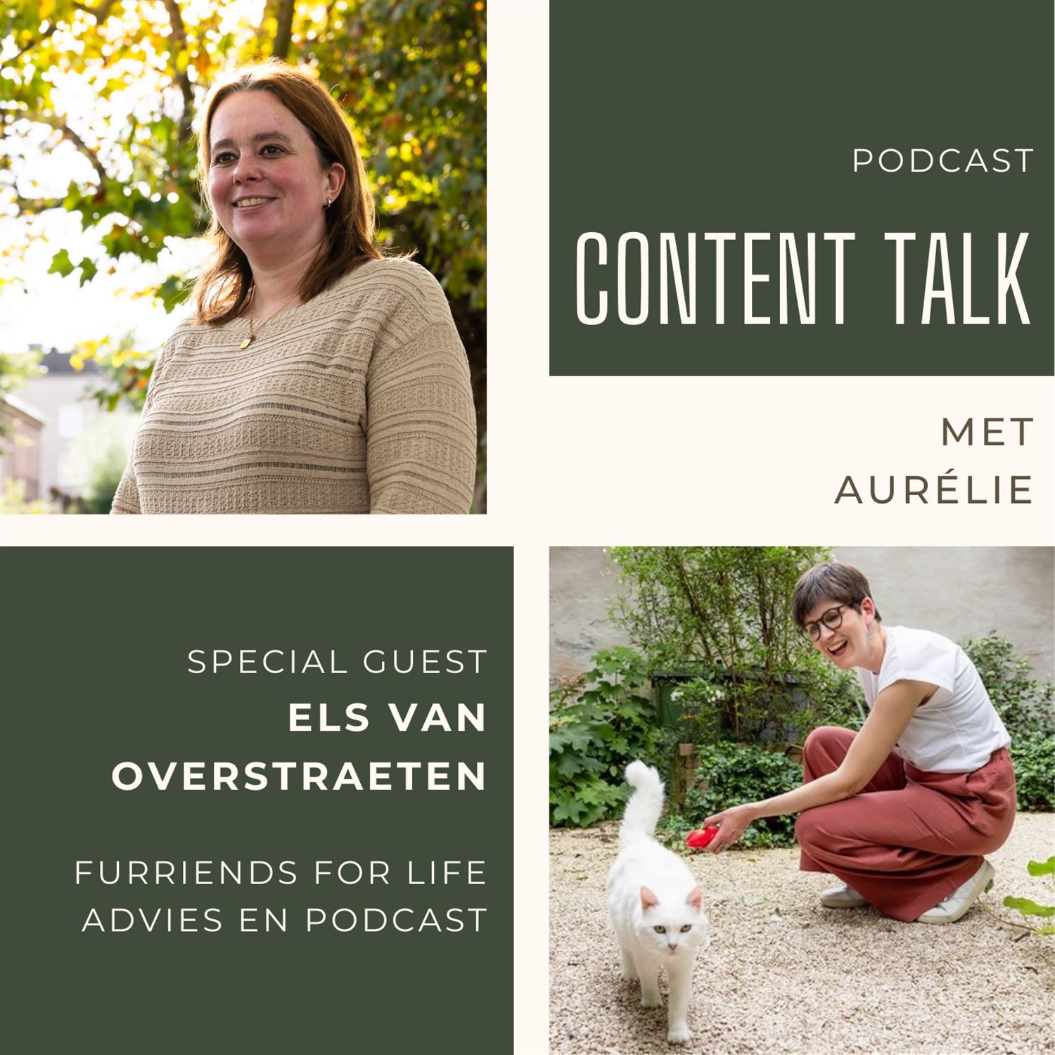#215 Kattengedrag expert en tolk, in gesprek met Els van Overstraeten Artwork